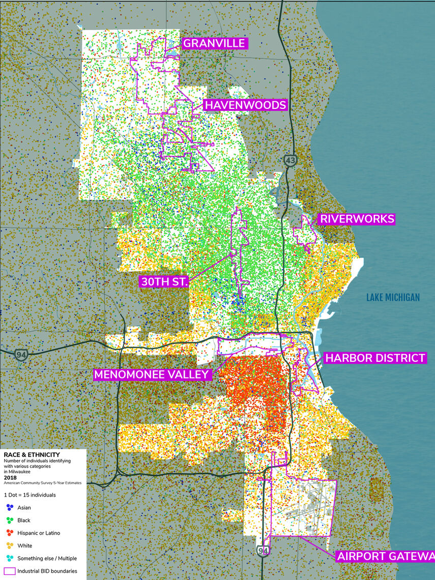 citywide census2018 race ethnicity map