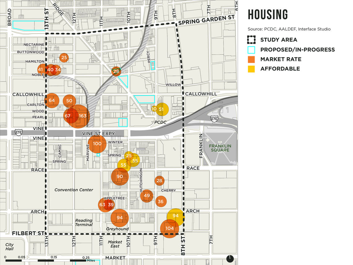 chinatown base map housing unit count by point studyarea