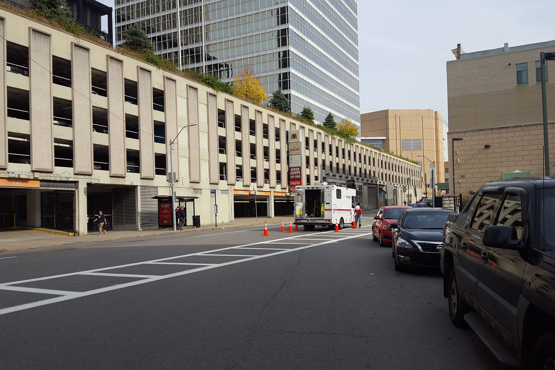 The longest crosswalk in Pittsburgh